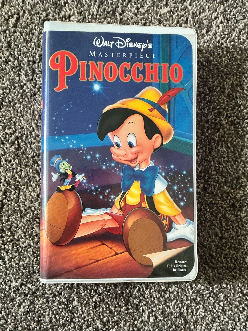 Walt Disney's Pinocchio VHS Masterpiece